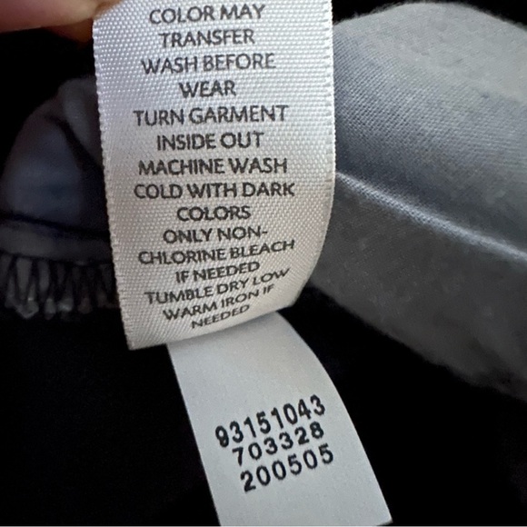 J. Jill Authentic Fit Slim Leg Stretch Mid Rise Black Wash Jeans Size 14 - Picture 9 of 9